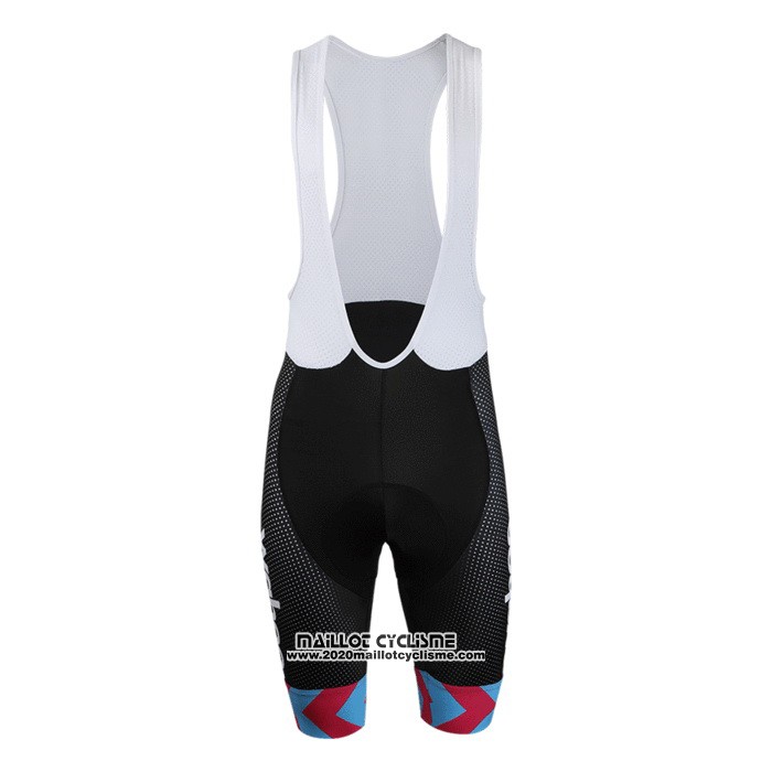 2020 Maillot Ciclismo Le Col Azur Rose Manches Courtes et Cuissard